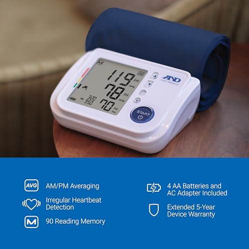 A&D Medical Talking Blood Pressure Monitor With TriCheck Mode - Image 2