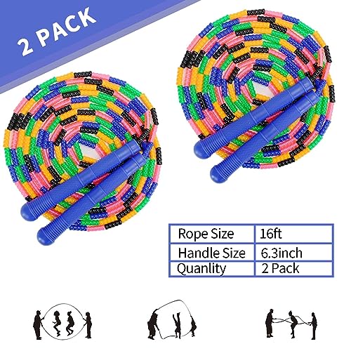 ACEONE 16 Ft Adjustable Long Skipping Rope - Image 5