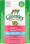 Greenies Adult Natural Dental Care Cat Treats, Salmon