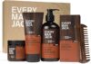 Every Man Jack Aged Bourbon Beard Grooming Set Essentials