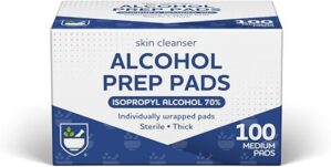 Rite Aid Alcohol Prep Pads, Isopropyl 70% – 100 Count