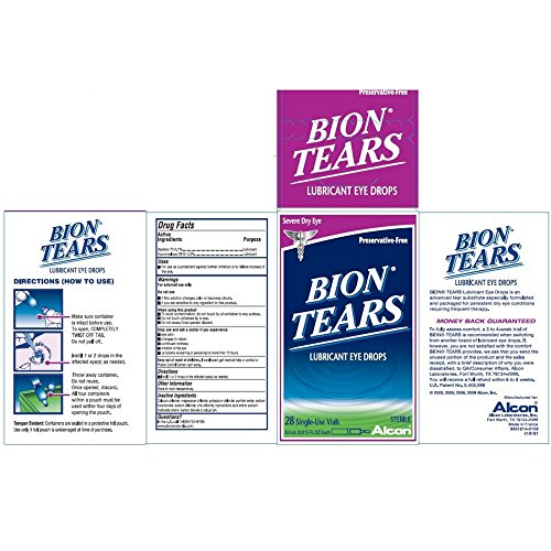Alcon Lubricant Eye Drops, Single-Use Vials - Image 2