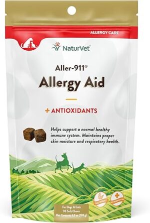 NaturVet Aller-911 Allergy Aid Soft Chews