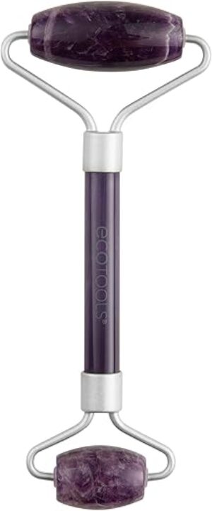 EcoTools Amethyst Facial Roller, Real Stone Massager