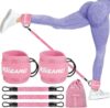 KUZARO Ankle Resistance Bands With Cuffs