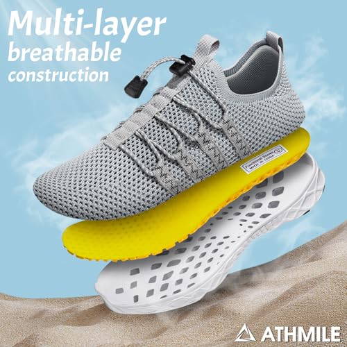 ATHMILE Water Shoes Barefoot Hiking Swim Quick Dry - Image 4