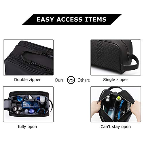 BAGSMART Toiletry Organizer Dopp Kit, Medium - Image 3