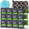 Dove Bar Soap 12 Pack Bundle With Travel Bag