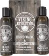 Viking Revolution Beard Care Set With Argan & Jojoba Oils