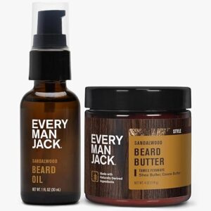 Every Man Jack Beard Oil & Butter Bundle – Sandalwood