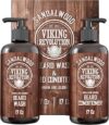Viking Revolution Beard Wash & Conditioner Set, Sandalwood