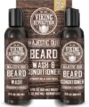 Viking Revolution Beard Wash & Conditioner With Argan & Jojoba Oil