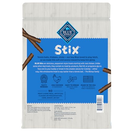 Blue Buffalo Stix Pepperoni-style Dog Treats, Chicken Recipe - Image 2