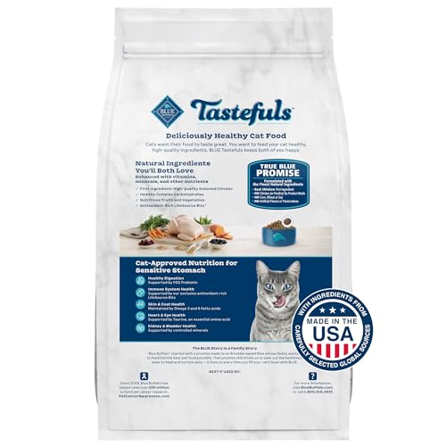 Blue Buffalo Tastefuls Natural Dry Cat Food, Chicken Recipe - Image 2