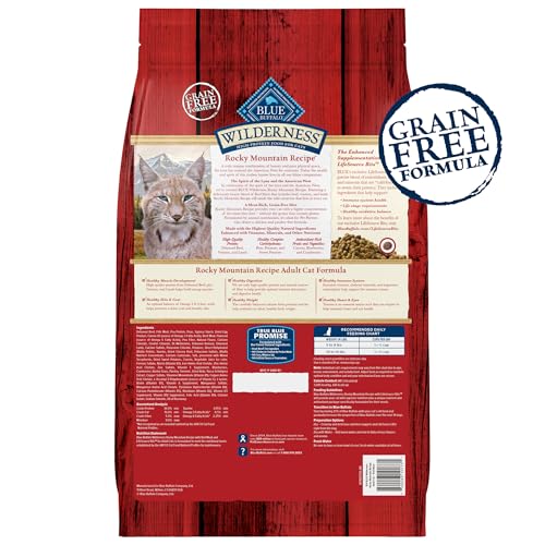Blue Buffalo Wilderness Adult Dry Cat Food, Red Meat - Image 2