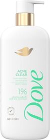 Dove Body Wash Acne Clear Treatment 18.5 oz