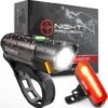 NP NIGHT PROVISION BX-300 Rechargeable Bike Light Set