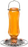 Perky-Pet Carnival Glass Vintage Oriole Feeder 8135-2