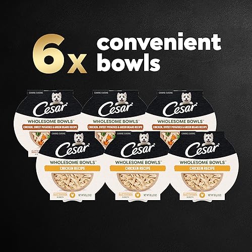 Cesar Wholesome Bowls Adult Wet Dog Food Variety Pack - Image 3
