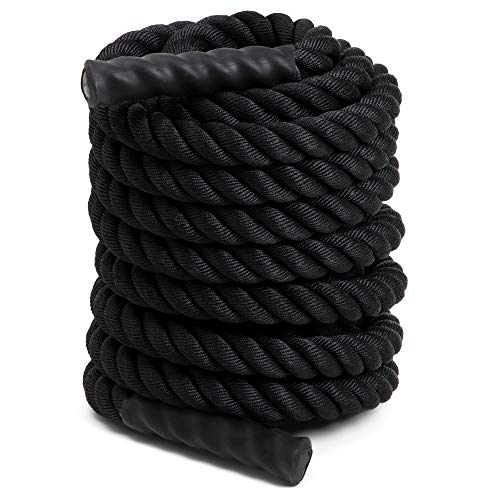 Champion Sports Heavy Duty Rhino Poly Battle Rope - Image 2