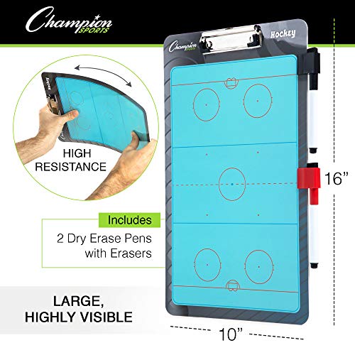 Champion Sports Large & XL Dry Erase Coaching Board - Image 3