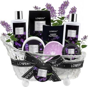 LOVERY Christmas Gift Basket Bath And Body