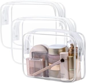 PACKISM Clear TSA Approved Quart Size Bags