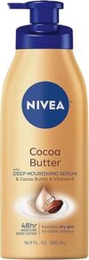 NIVEA Cocoa Butter Body Lotion, 16.9 Fl Oz