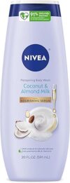 NIVEA Coconut Almond Milk Body Wash, 20 Oz