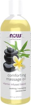 NOW Foods Comforting Massage Oil, Vitamin Infused Blend