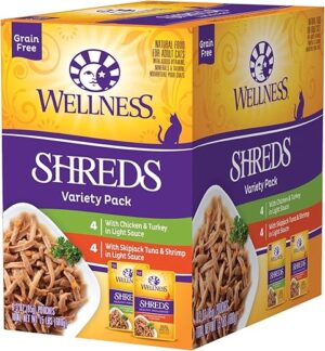 Wellness Complete Health Grain Free Shreds Variety Pack