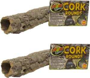 Zoo Med Cork Bark Round For Terrarium Set