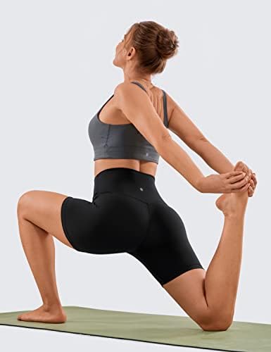 CRZ YOGA Naked Feeling Biker Shorts - 6 Inches - Image 3