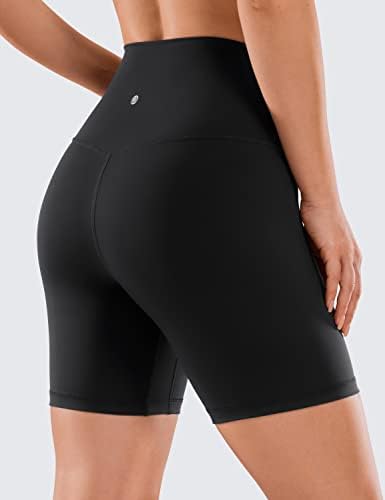 CRZ YOGA Naked Feeling Biker Shorts - 6 Inches - Image 2
