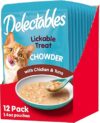 Hartz Delectables Chowder Wet Cat Treats, Chicken & Tuna