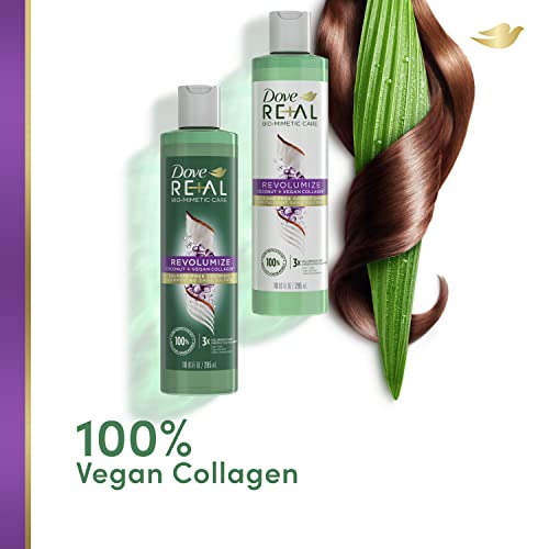 Dove Revolumize Silicone-Free Conditioner With Coconut 10oz - Image 5