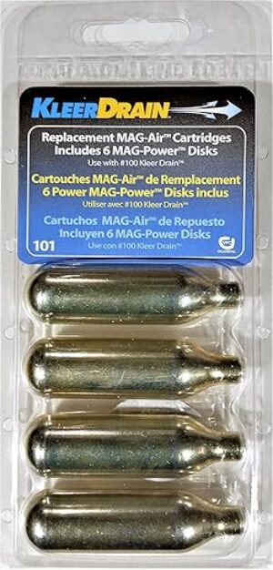 MAG Drain 101 Replacement Cartridge, 4 Pack