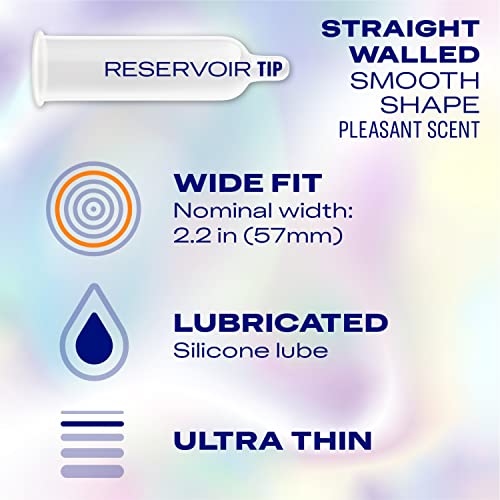 Durex Air Condoms, Extra Thin, Wide Fit, 36 Count - Image 2