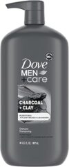 DOVE MEN + CARE Dv M Sh Charcoal Pump Shampoo