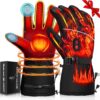 lgtlqt Electric Heated Touchscreen Warm Gloves