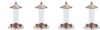 Perky-Pet Elegant Copper Glass Hummingbird Feeder – 710B