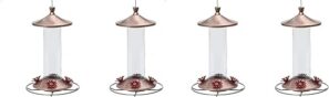 Perky-Pet Elegant Copper Glass Hummingbird Feeder – 710B