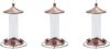 Perky-Pet Elegant Copper Glass Hummingbird Feeder – 710B