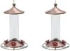 Perky-Pet Elegant Copper Glass Hummingbird Feeder – 710B