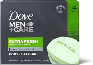 Dove Extra Fresh Bar Soap, 14/4 Oz