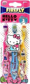 FIREFLY Firefly Hello Kitty Toothbrushes, 3 Count