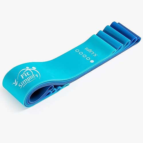 Fit Simplify Resistance Loop Exercise Bands Set, 5-Pack - Image 4