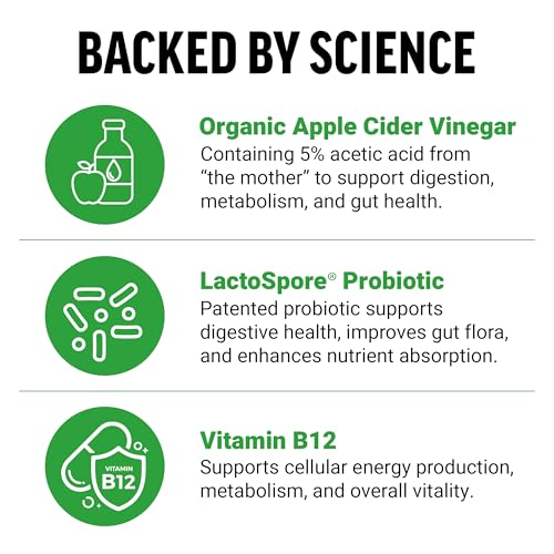 Force Factor ProbioSlim Apple Cider Vinegar Gummies, 120 Count - Image 3