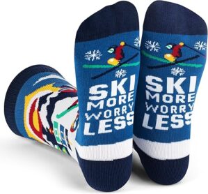 Lavley Funny Outdoor Activities Socks - Novelty Gifts