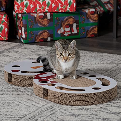 Furhaven Scratching Pad Ball Track Cat Toy - Image 3